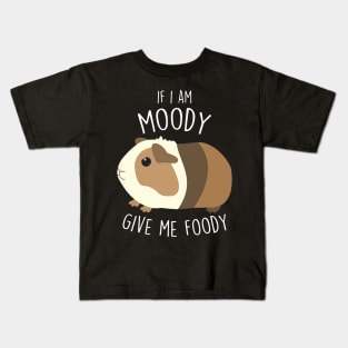 Guinea Pig Moody Foody Kids T-Shirt